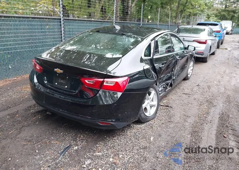 2017 Chevrolet Malibu Ls из США, поврежденный, VIN 1G1ZB5ST3HF262862